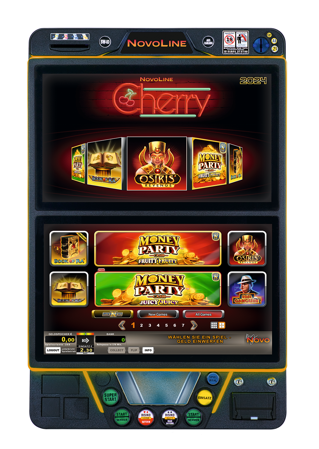 Wall Gastro Wandautomat - kompakter Spielautomat für kleine Räume